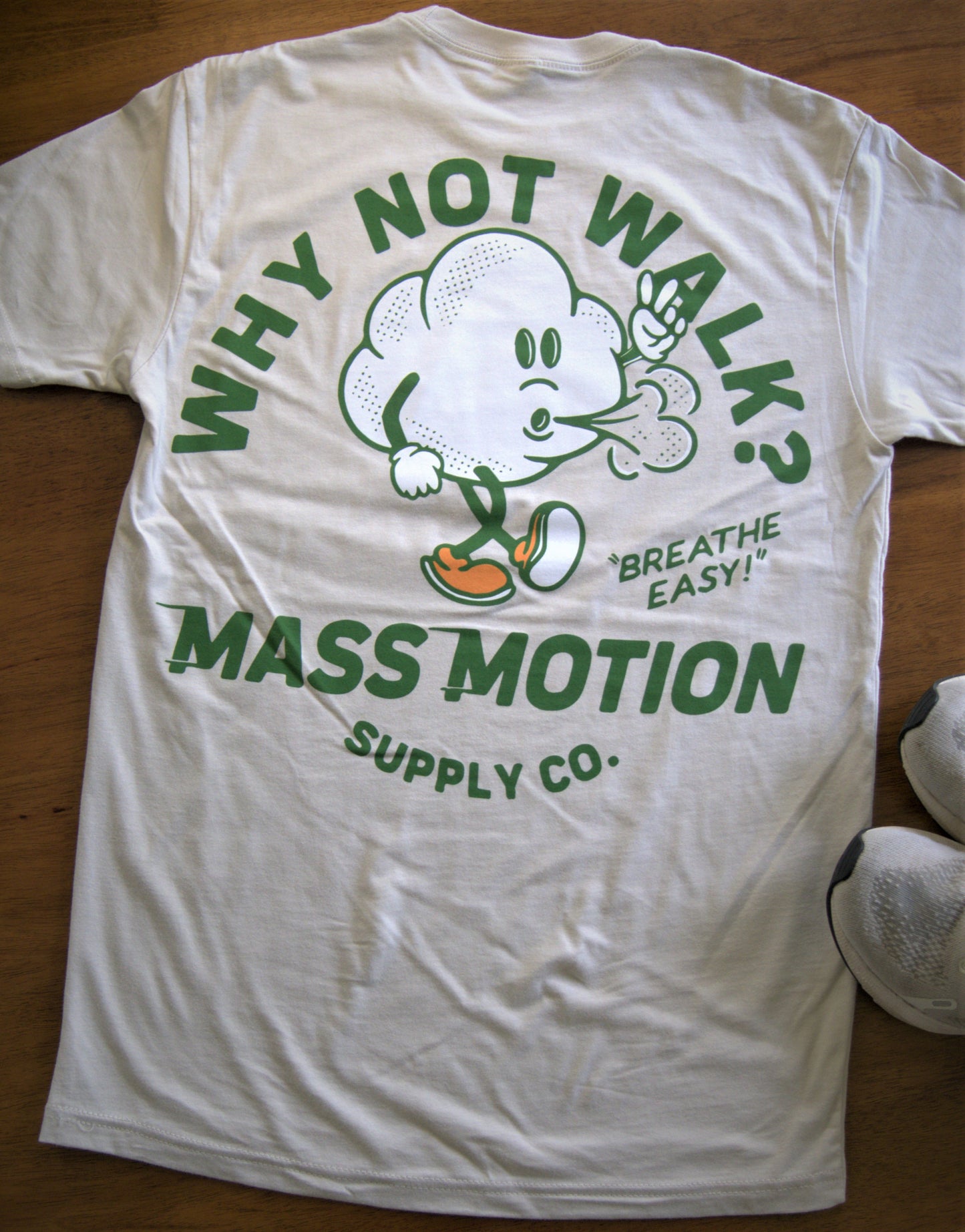 the walking tee